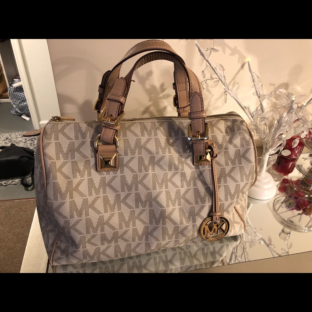 Michael Kors Grayson Logo Satchel